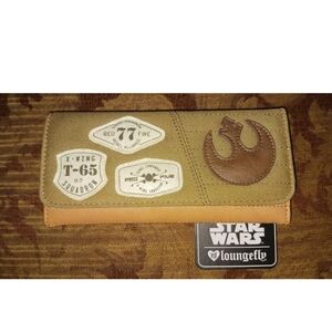 Star Wars Loungefly Disney Star Wars Rebel Resistance Wallet NWT